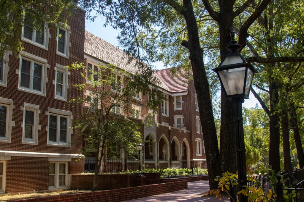 A photo of Martin Hall.