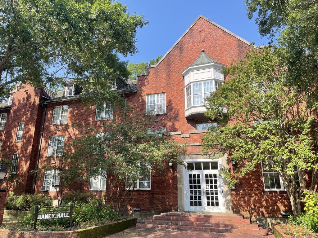 A photo of Raney Hall.
